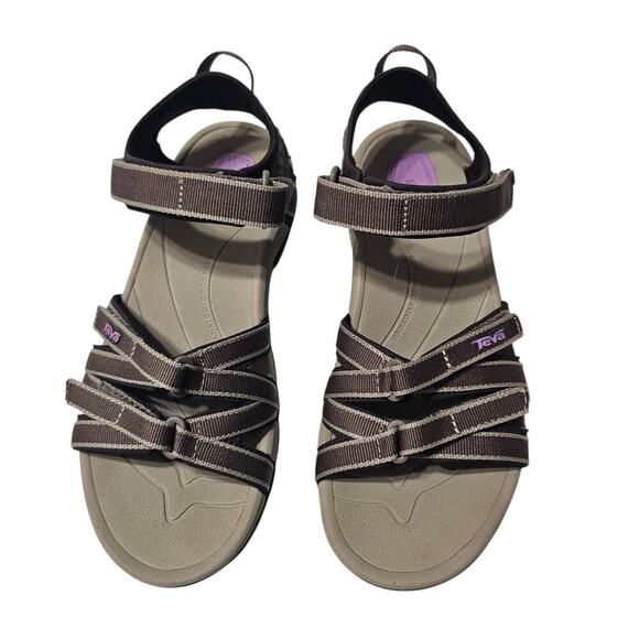 TEVA Tirra Sandal Purple Brown Size 7 - Picture 1 of 6
